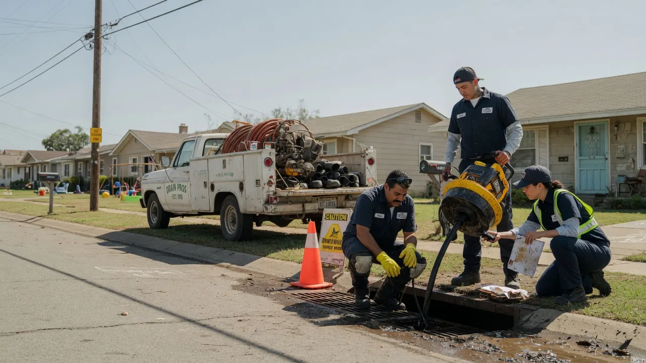 Drain Cleaning in Kingsbury, TX near me